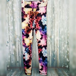 Energie electric floral print leggings Small
